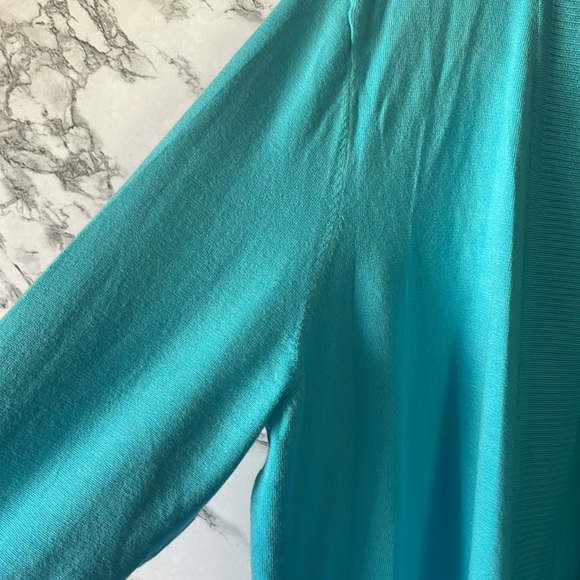 Laura Ashley size large aqua duster.Brand new with tags. - Picture 4 of 7